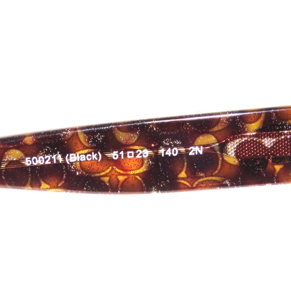 Coach 8265 (L-1084) 500211 55 Black Sunglasses - Picture 5 of 6